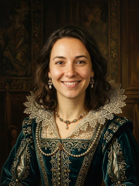 AI Portrait sample in the Renaissance style